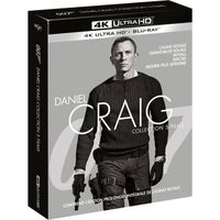 Daniel Craig Collection Intégrale James Bond 5 Blu-ray 4K + Blu-ray (Edition française 2022)