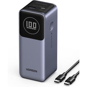 Mini Chargeur Portable Rapide 3000mAh Blanc Ultra Fin - Batterie Externe Magnétique Type C