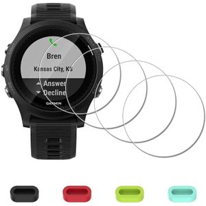 Coque De Protection Avec Verre Trempé Pour Garmin Forerunner 970 - 2 Pièces (transparent+noir) + Bouchons Silicone - 10