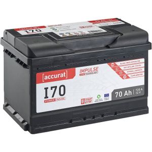 BATTERIE VÉHICULE EFB Batterie 12V 70Ah 720A Batterie de démarrage S