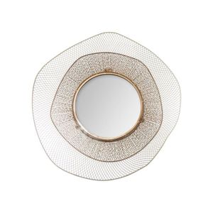 UNIVERS-DECOR Miroir m/étal Fleur Noir Atmosphera