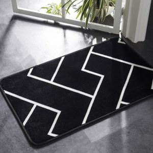 Paillasson Interieur Long Lavable Antiderapant Moderne Design Traditionnel  Tapis De Sol Cuisine 40X180Cm Beige Bleu Noir[Z5516] - Cdiscount Maison