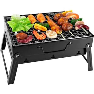 Barbecue De Camping Pliable Avec Sac De Transport - Barbecue Au Charbon