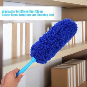 EPONGE - CHIFFON Qiilu brosse à poussière Outil de nettoyage de voiture de meubles de maison de chiffon doux anti-statique lavable en microfibre