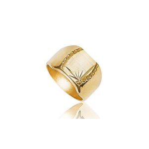 Bague ring motif tete lion doré pour homme Mode Bijoux Luxe Modèle 18
