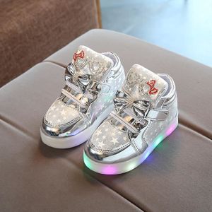 BASKET Baskets LED pour enfants filles chaussures de prin