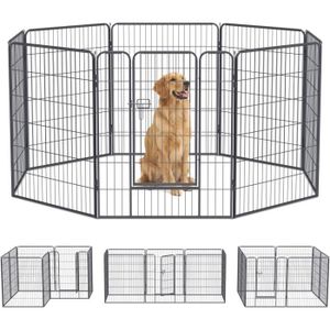 Cage de clôture pour chien de chasse et chien d'intérieur portable