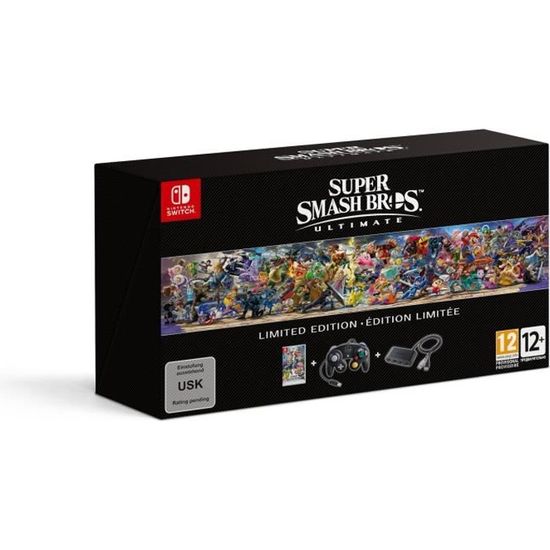 Jeu de combat Super Smash Bros Ultimate Edition Collector - Nintendo Switch - Coffret Collector - Combat - 12+