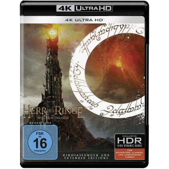 Der Herr Der Ringe Trilogie Dvd Extended Edition Herr der Ringe Extended Edition Trilogie [4K Ultra-HD + 4k] [Import