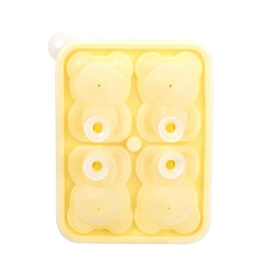 Moule à Gâteau En Silicone Forme Ours – Pour Four, Micro-ondes, Congélateur – Silicone Alimentaire, Antiadhésif – 1 Pièce