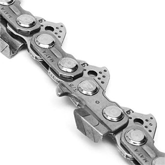 Chaîne De Tronçonneuse en Carbure Solide 72 Maillons Chaîne pour Tronçonneuse 33R72 De 20