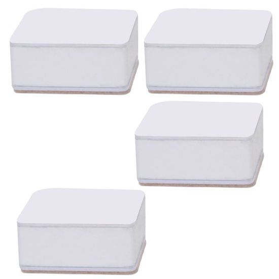Rehausseur De Meuble 10 Cm Rehausseurs Meubles Acier Carbone - 3cm - Auto-adhésif - Lot De 4 - 60x60mm Surdimension Meuble 3cm