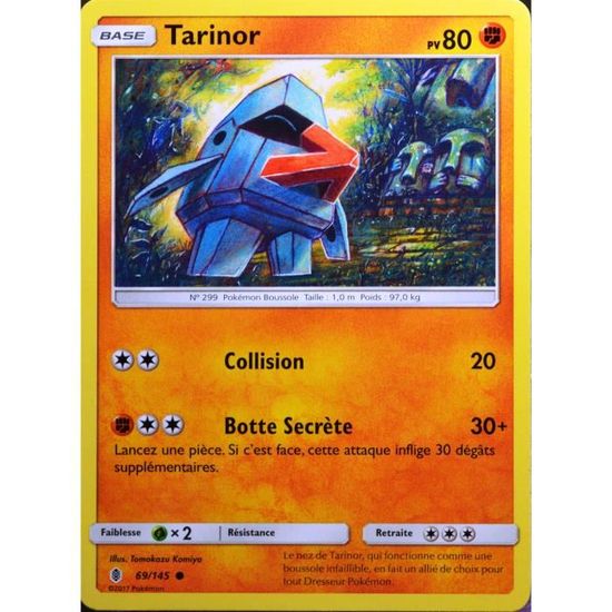 Gardiens Ascendants NEUF FR REVERSE SL2 carte Pok/émon 75//145 Tiboudet 80 PV Soleil et Lune