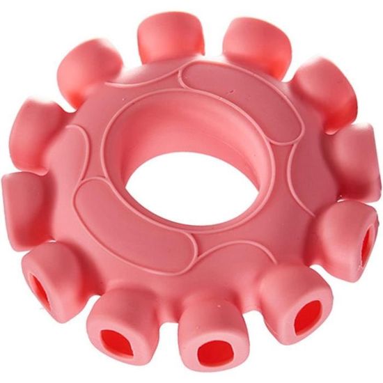 Balle Anti-Stress Forme Cœur - 10 Lbs - Renforcement Main Et Doigts - PU Durable - Cadeau Détente