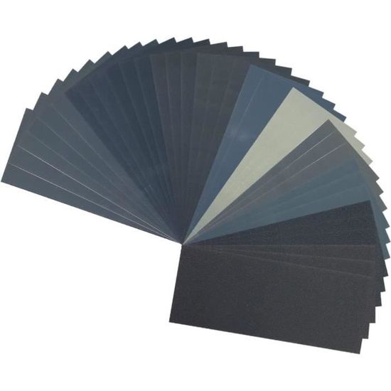 STEBRUAM Papier De Verre,1000/2000/3000/5000/10000 Grain Utilisé