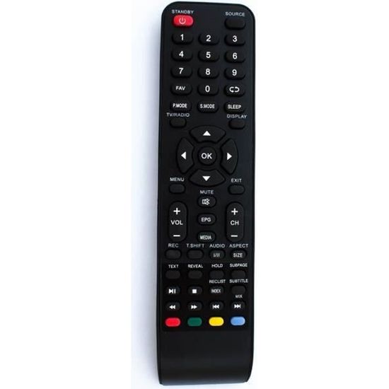 Telecomando Ricambio Per TV POLAROID TQL32R4PR017 - Sostituto Originale, Nessuna Programmazione - 6