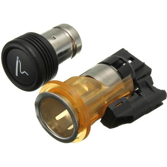 Prise Allume-cigare 12V Pour Peugeot/Citroën - Remplacement 822754 - Compatible 206, C2, C3, 308, 406, 607