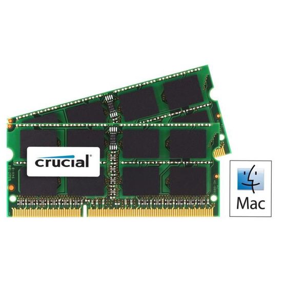 Crucial mémoire kit 16Go DDR3 1600MHz