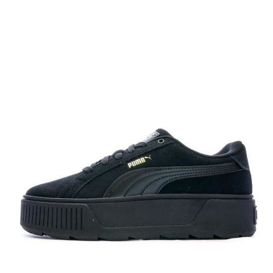 Puma plateforme femme noir clearance