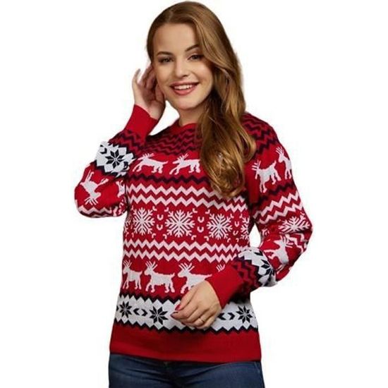 Robe Jy14980 À Manches Longues Encolure En V Imprimée De Noël Pour