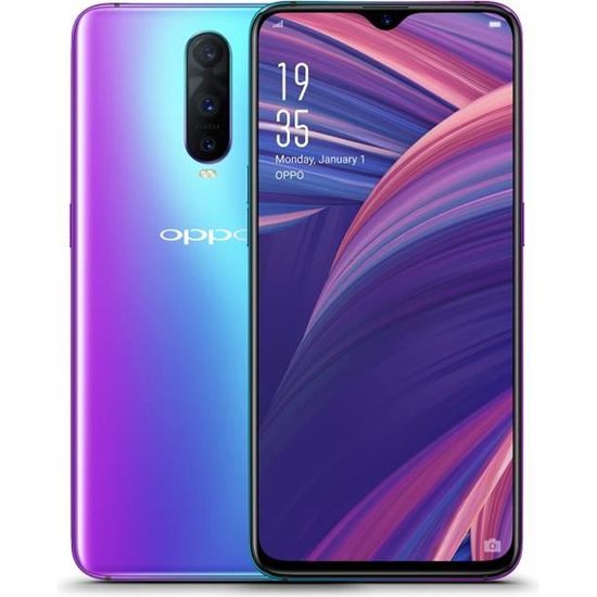 Smartphone Oppo RX17 Pro - 128 Go - Bleu - Triple caméra - Android 8.1