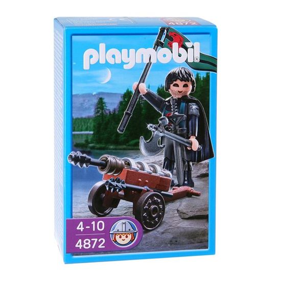 PLAYMOBIL 4933 Chevalier du Faucon avec canon