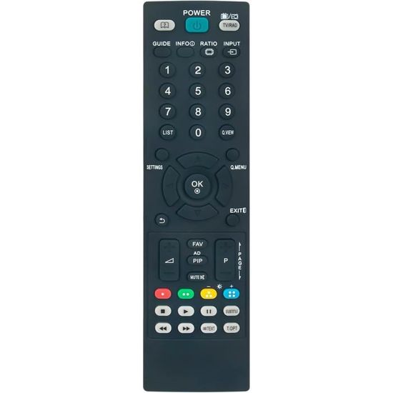 AKB72915207 Télécommande de Remplacement pour LG TV 37LD465 37LD320