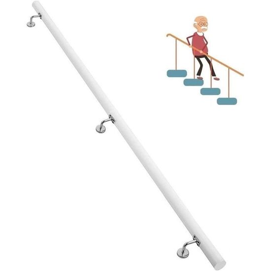 Main Courante Murale Rustique 30cm - 600cm, Rampe D'escalier Industrielle, Balustres De Tuyaux En Bronze Main Courante Pour Escaliers Intérieurs Lofts