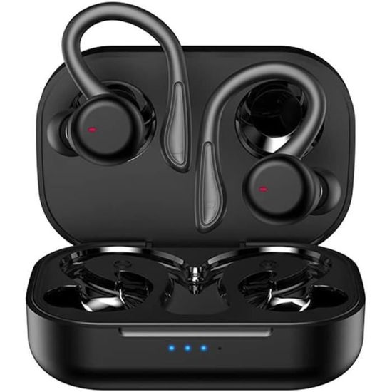 Casque Sans Fil Bluetooth Konfulon Vert Avec Banque D'alimentation Intégrée