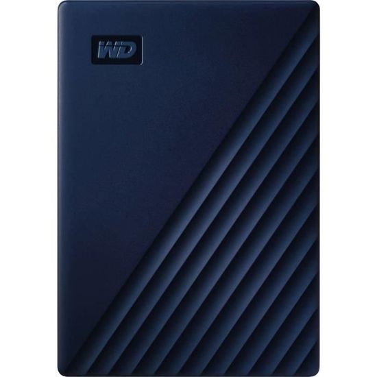 Disque Dur Externe WESTERN - My Passport pour Mac - 4 To - USB-C/USB 3.2 Gen 1 - Bleu