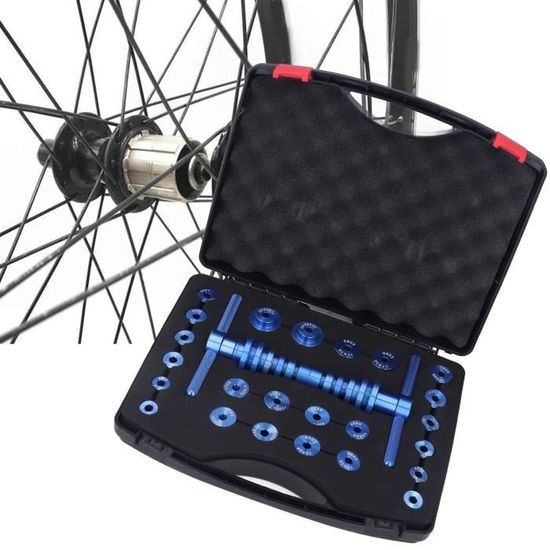 YOSOO Kit de presse de roulement de vélo avec blocs de presse en aluminium  pour installation de roulement de moyeu