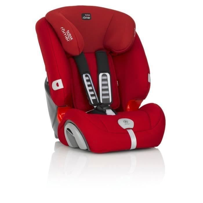 BRITAX ROMER Siège Auto Groupe 1/2/3 Evolva 123 Plus Flame Red Achat / Vente siège auto BRITAX