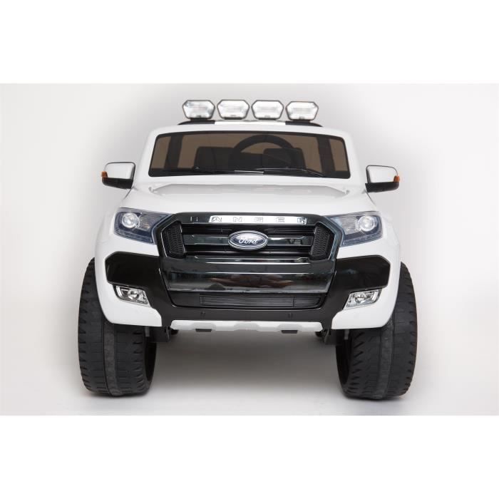 Ford Ranger 4x4 MP4 LUXURY Blanc - Voiture électrique pour enfant avec batterie 12v et télécommande
