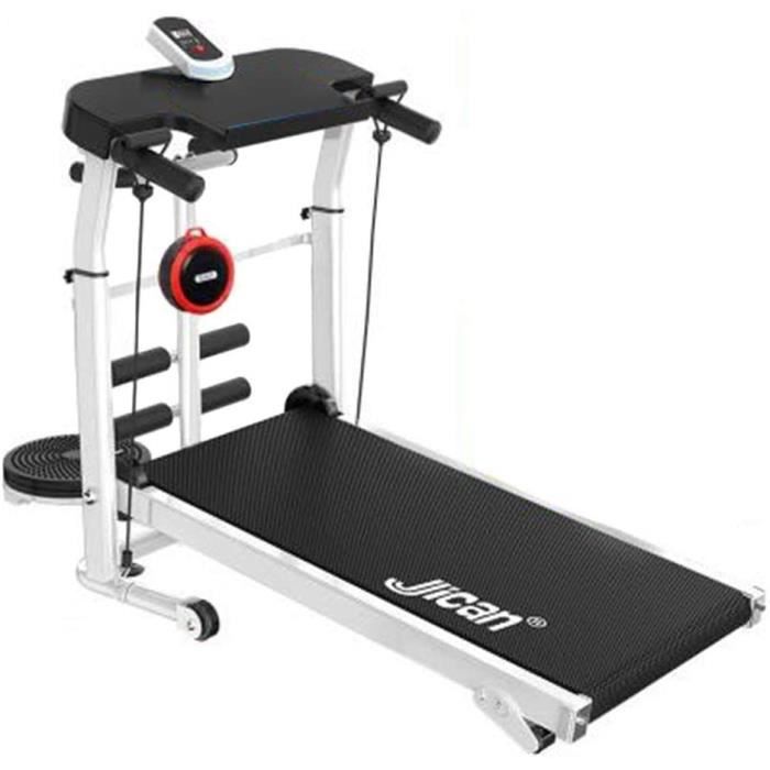 Tapis de course Plieuse Tilt Tapis Roulant Fitness Tapis Roulant Multi-Fonction Perte de Poids aérobie Marche Non-électrique Tapis R