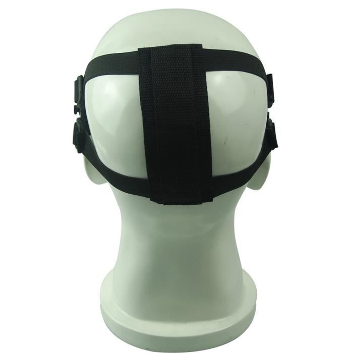 LIU6100681 Nouveau serre-tête - casque Sangle pour Airsoft facial crâne squelette CS masque