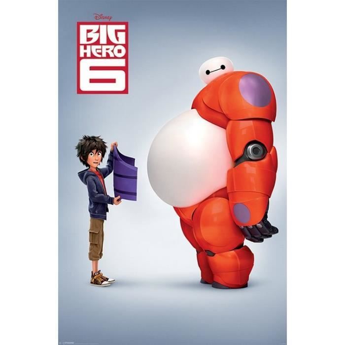 Big Hero 6 - Les Nouveaux Héros - Teaser - 61x91,5cm - AFFICHE - POSTER