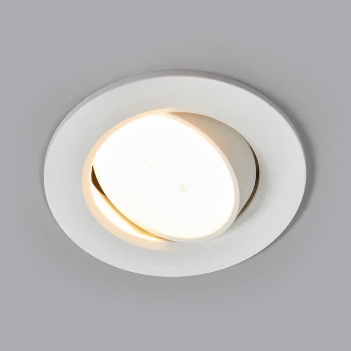 Lampenwelt spot encastrable LED pour cuisine Quentin