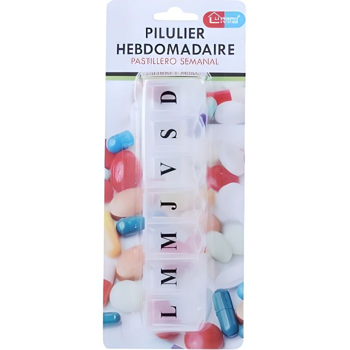 Pilulier hebdomadaire