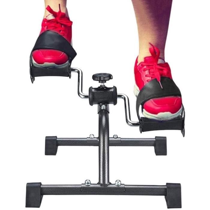 FIT BIKE Massage-AED Mini Vélo d'appartement, Pédalier Pliable Fitness Bike Cardio Sport Appareil d'exercice pour L375