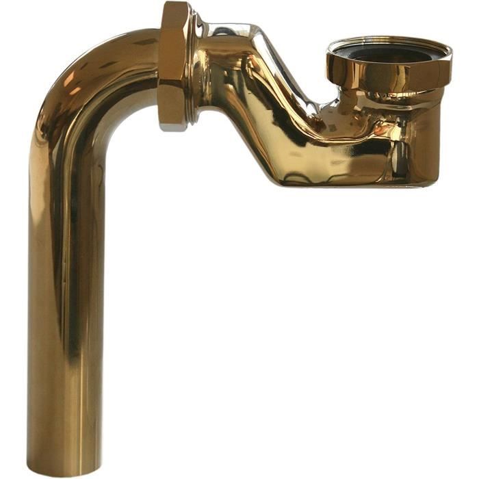 RE Siphon Design pour la baignoire îlot PARIS PREMIUM OR - finition dorée237