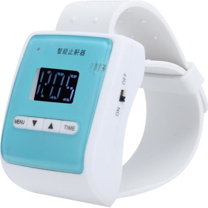 ZJCHAO Montre anti-ronflement Bouchon de Ronflement Électronique Domestique Intelligent Montre Bracelet Anti-Ronflement