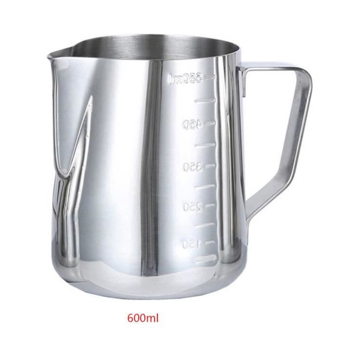Moule,350-600-900ml acier inoxydable lait mousseur cruche expresso pichet Barista artisanat café Latte mousseur - Type Vert clair