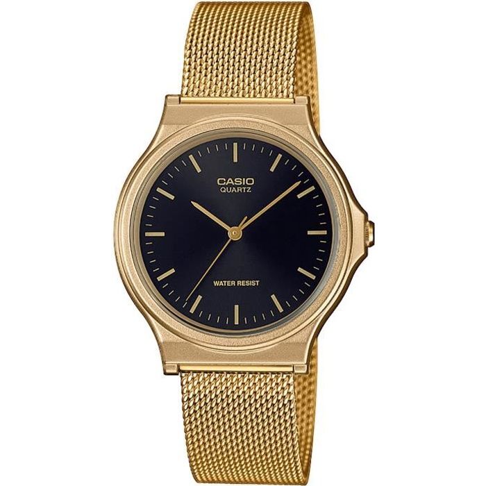 CASIO Montre COLLECTION MQ 24MG 1EEF verre acrylique Boîtier en résine à finition métallique