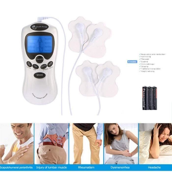 GOBRO Electrothérapie, Electrostimulateur Masseur électrique, Appareil D'Électro-Stimulation Musculation Minceur