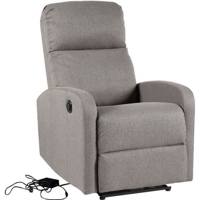 Fauteuil électrique inclinable RELAX gris - Gris
