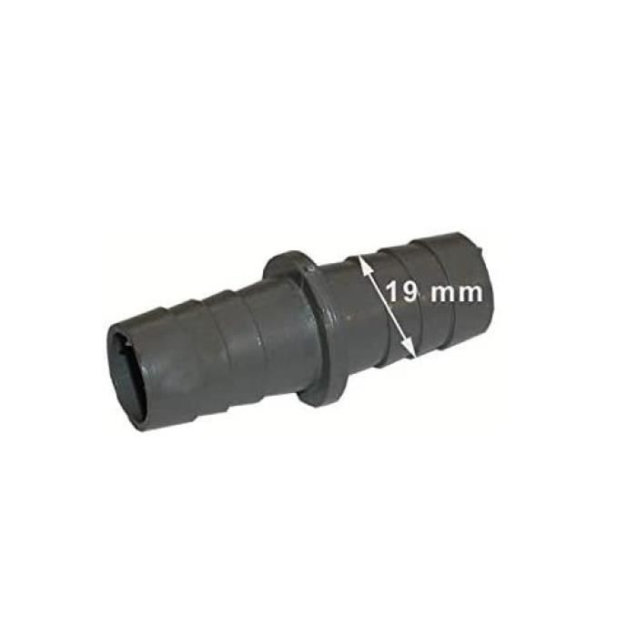 333330 Raccord droit de tuyau de vidange 19mm/19mm HobbyTech