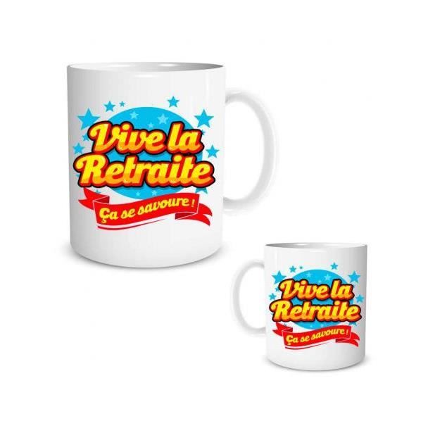Mug Vive La Retraite - Départ Tasse Cadeau Anniversaire - 364