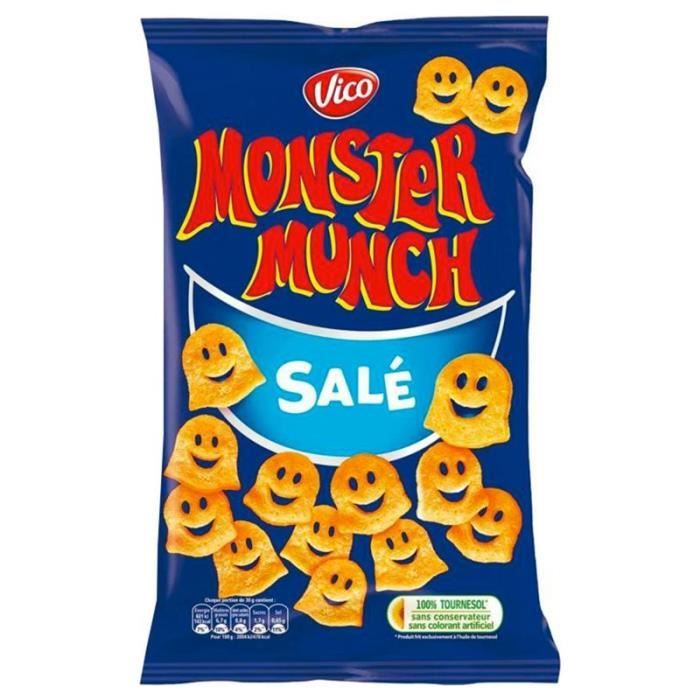 Monster Munch Salé 80g (lot de 10 x 6 sachets)