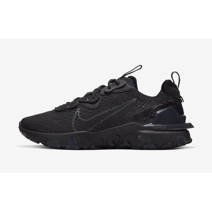 Basket NIKEs AIRs MAX React Vision TxT Chaussures de Running Homme noir