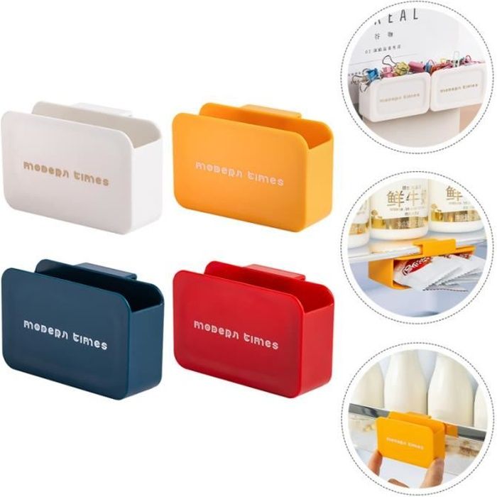 4 Pièces multi-usages Pendaison Réfrigérateur Boîte Porte de Rangement Suspendu refrigerateur classique froid